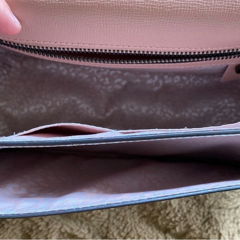 Like New! Longchamp Pink Crossbody Bag - Picture 5 of 6
